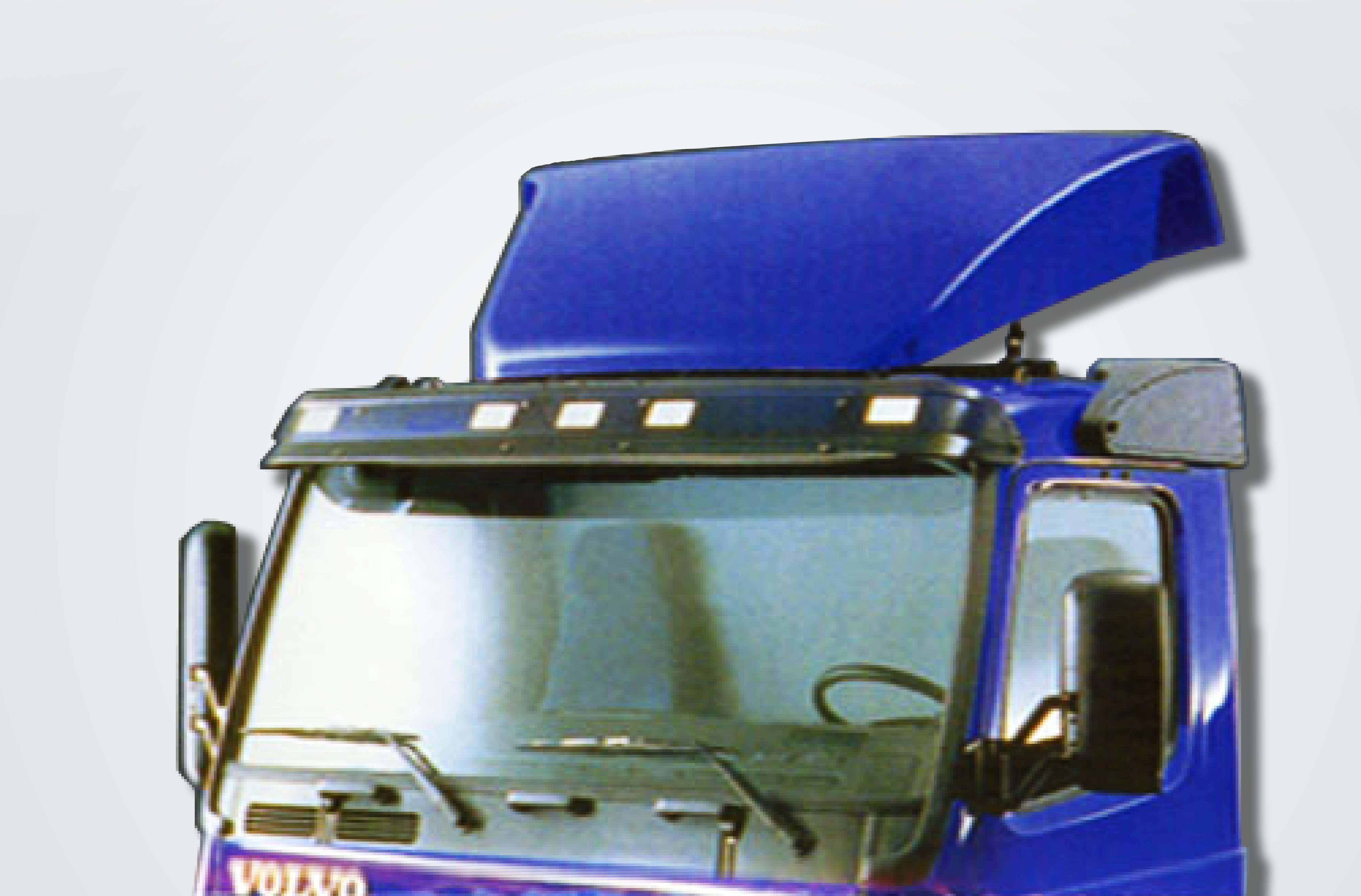 Deflector Volvo FM con litera techo bajo Regulable sin aletas