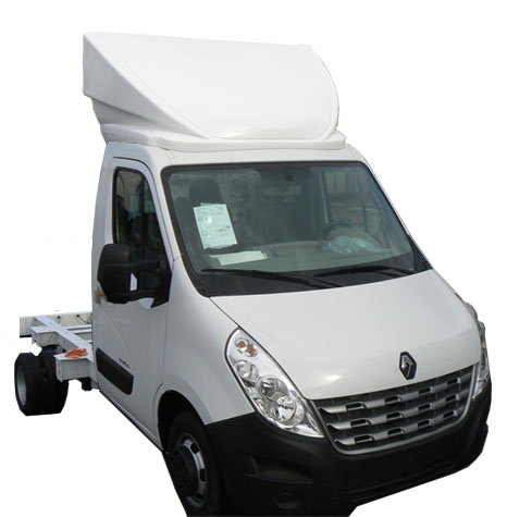 Deflector Integral KL 200 Renault Master 2010-75 cm.
