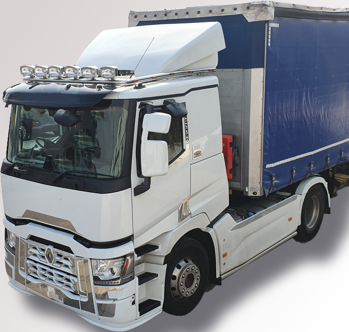 Deflector regulable Renault T Euro 6 -Night & Day Cab - techo bajo - con litera