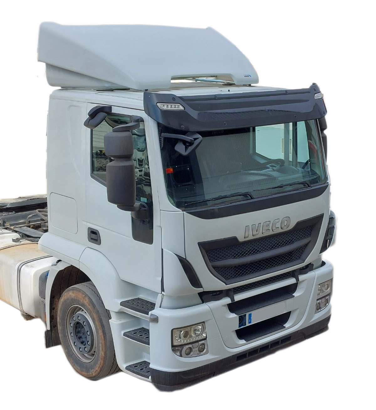 Deflector Iveco Stralis AT Techo bajo-Con litera- Regulable