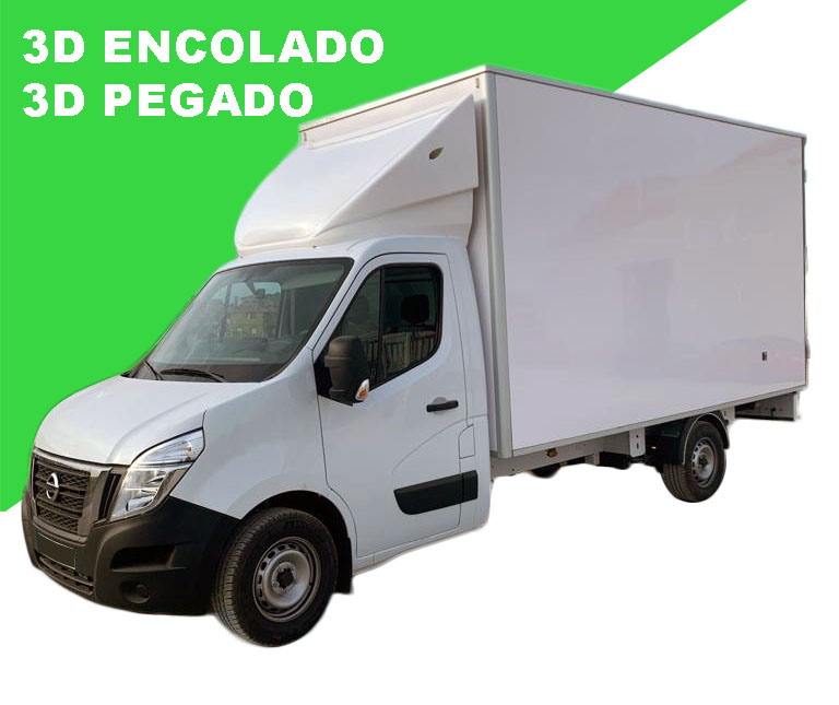   Deflector 3D integral encolado Nissan Interstar 2010  - 50 cm