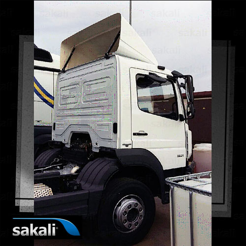 Deflector Mercedes Atego-compacto-regulable-Techo Bajo, sinlitera