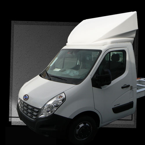 Deflector Integral Nissan NV 400 - 60 cm